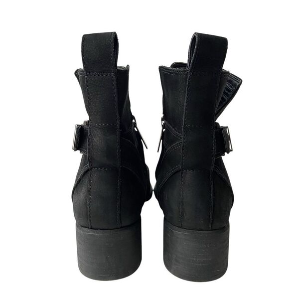 Vionic Sienna Waterproof Black Ankle Boots Buckle Side Zip in Size 6 - Picture 4 of 12